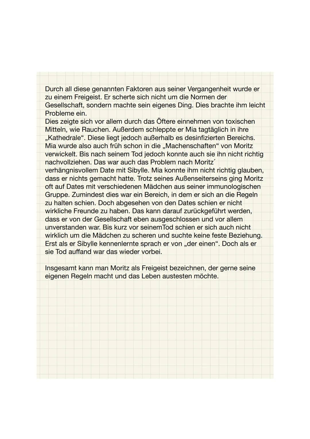  R.A.K.
Figurenkonstellation 1
Figurenkonstellation 2
Sophie
Bel
Sophie
Hutschneider
RAK
1
Heinrich Kramer
Mia Holl
Rosentreter
Würmer
Morit