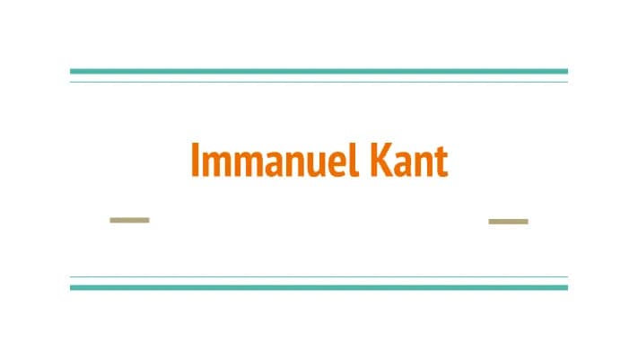 Know Immanuel Kant  thumbnail