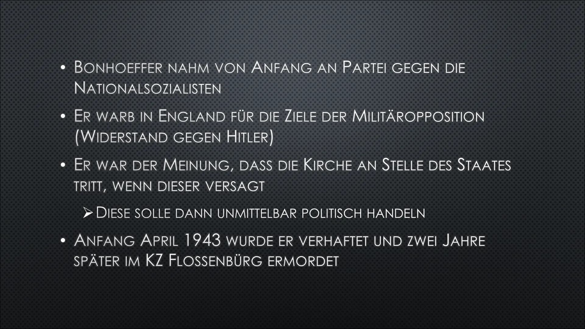 WIDERSTAND IM DRITTEN
REICH
DIE KIRCHE UND DIE ,,WEISS ROSE" INHALT
1.
EINFÜHRUNG IN DAS THEMA ,,WIDERSTAND IM DRITTEN REICH"
2. DIE KIRCHE
