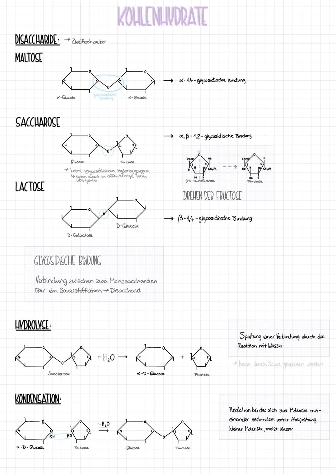 MONOSACCHARIDE
GLUCOSE
HACEO,
H-C-OH
HO-C-H
H-C-OH
I
H-C-OH
CH₂OH
D-Glucose
Bsp.:
→Einfachzucker
H
H-C-OH
H
Ethanol
1010
( = 0)
x-D-Glucopyr