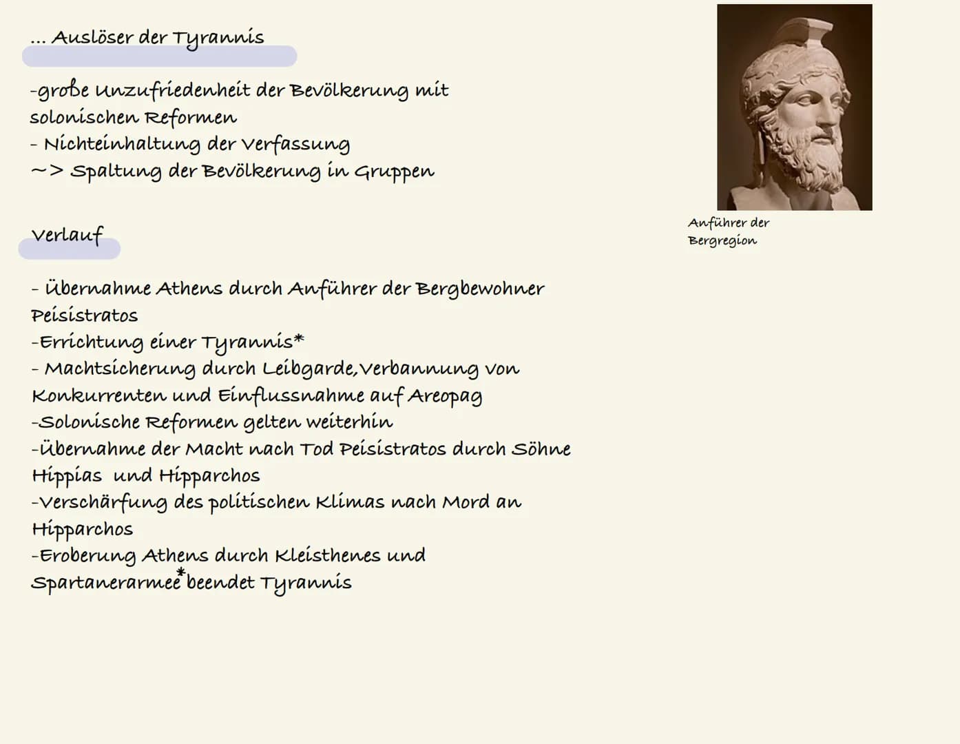DIE ATTISCHE DEMOKRATIE
Defne Ayan
Fach: GGK
Fachlehrer: Herr Mourad
Klasse: 11a
übersicht
1. Die gesellschaftliche Krise Athens im 7. Jahrh
