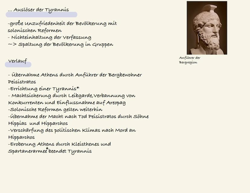 DIE ATTISCHE DEMOKRATIE
Defne Ayan
Fach: GGK
Fachlehrer: Herr Mourad
Klasse: 11a
übersicht
1. Die gesellschaftliche Krise Athens im 7. Jahrh