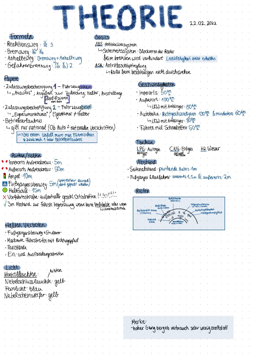 Fahrschule Theorie