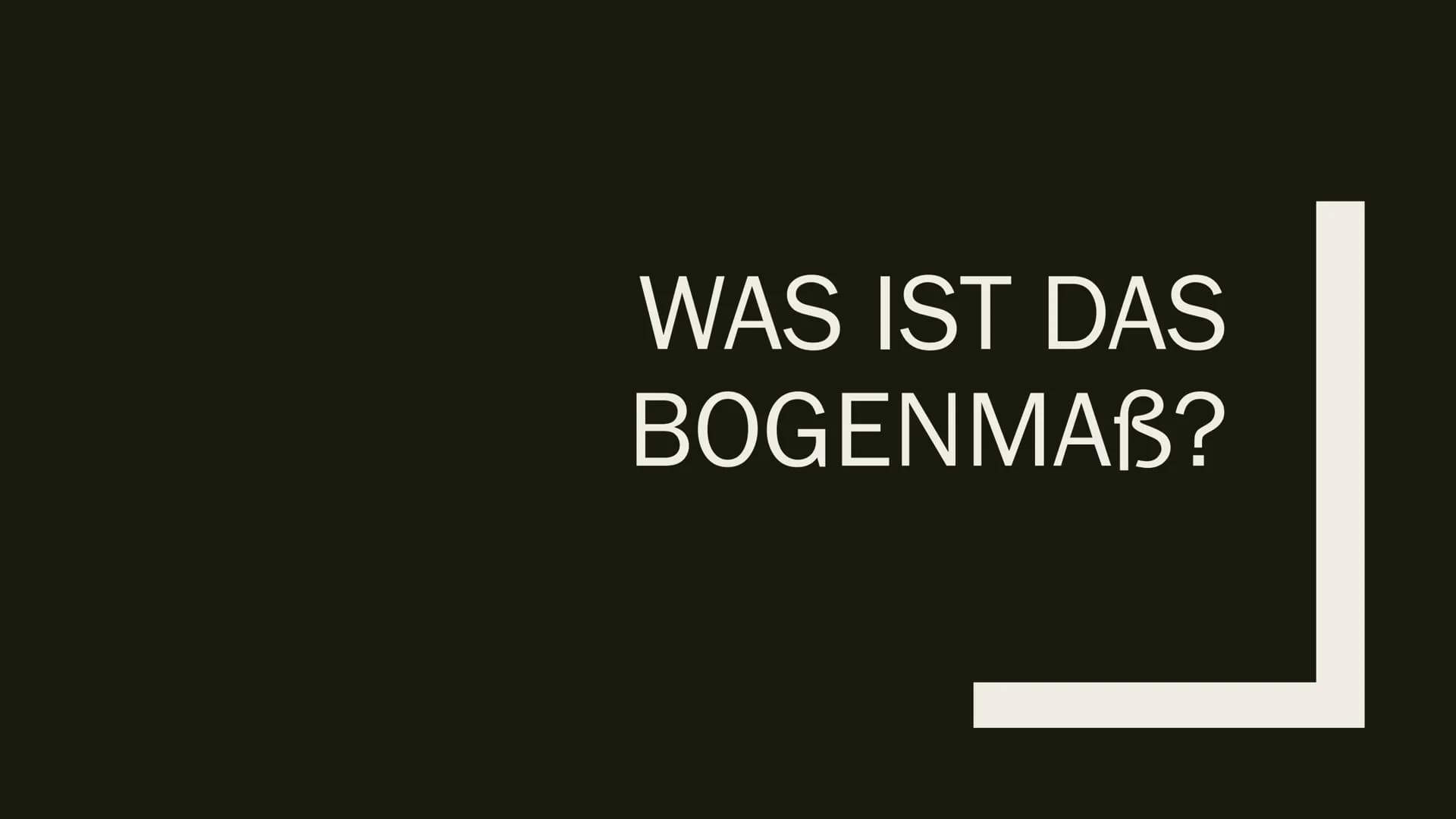 y₁
b
DAS BOGENMAB
0
X GLIEDERUNG Gliederung
■ Was ist das Bogenmaß ?
■ Wie bestimme ich das Bogenmaß ?
■ Wie wende ich es an?
■ Quellen WAS 