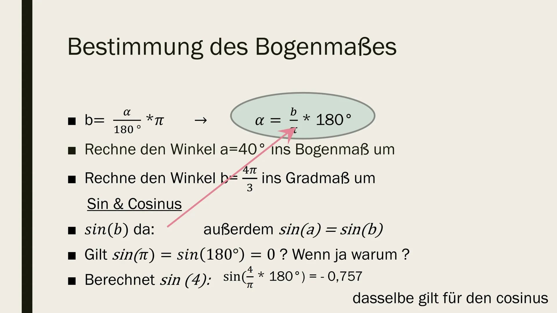 y₁
b
DAS BOGENMAB
0
X GLIEDERUNG Gliederung
■ Was ist das Bogenmaß ?
■ Wie bestimme ich das Bogenmaß ?
■ Wie wende ich es an?
■ Quellen WAS 