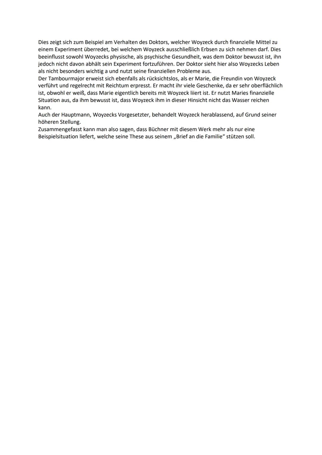 
<p>Der vorliegende Auszug stammt aus einem "Brief an die Familie", den Georg Büchner im Jahr 1834 in Gießen verfasst hat. In diesem Brief t