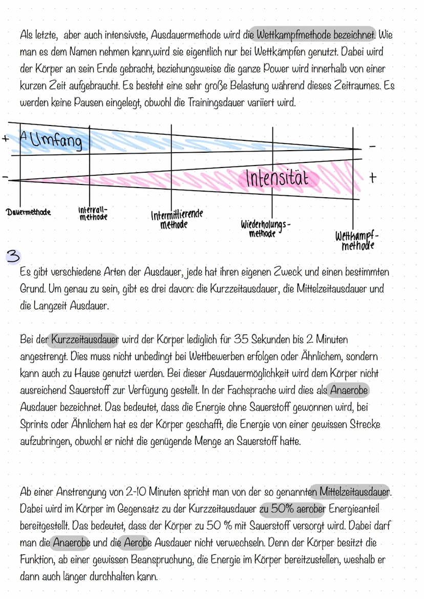 • Was ist Ausdauer?
Welche Arten des Ausdauertrainings gibt es? 2.
Was bedeutet Kurz-, Mittel-, und Langzeitausdauer?3
●
●
Hausarbeit-Ausdau