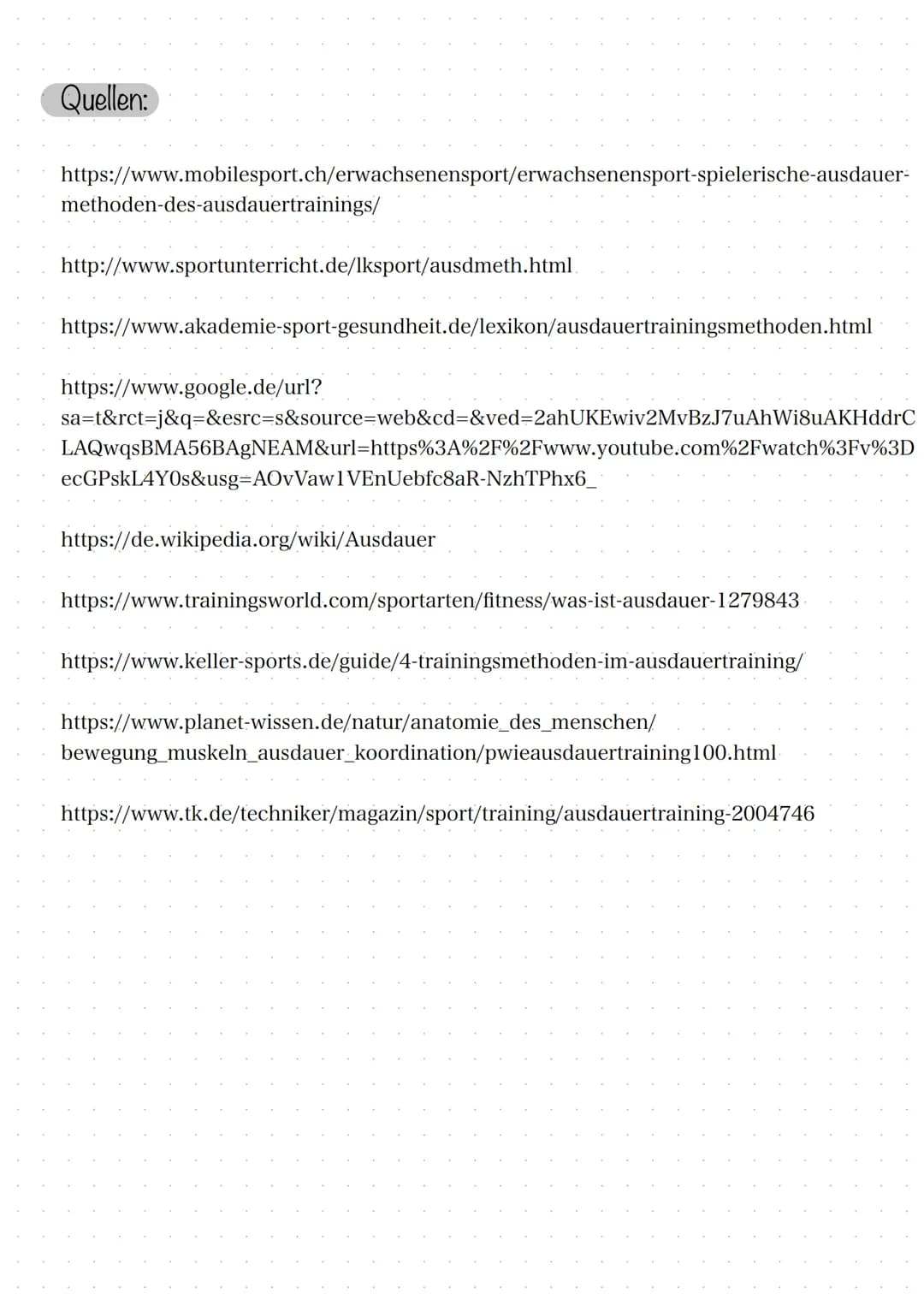 • Was ist Ausdauer?
Welche Arten des Ausdauertrainings gibt es? 2.
Was bedeutet Kurz-, Mittel-, und Langzeitausdauer?3
●
●
Hausarbeit-Ausdau