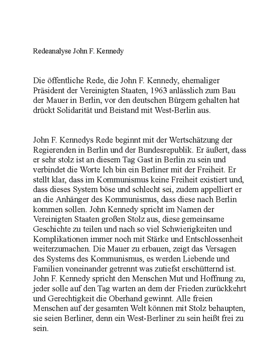 Ich bin ein Berliner