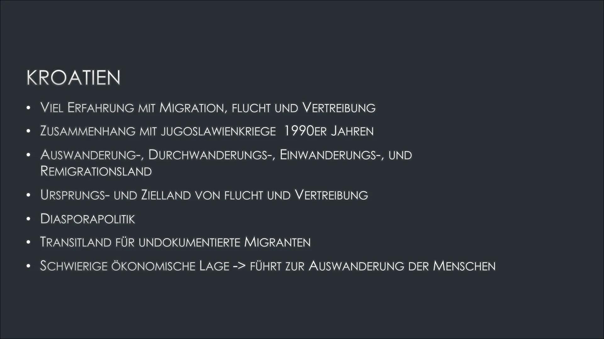 MIGRATION
LIJANA MUSIC
11 GLIEDERUNG
DEFINITION
PUSH UND PULL FAKTOREN
ARTEN
BEGRIFFSERKLÄRUNGEN
AUSWIRKUNGEN UND PROBLEME
HISTORIE MIGRATIO