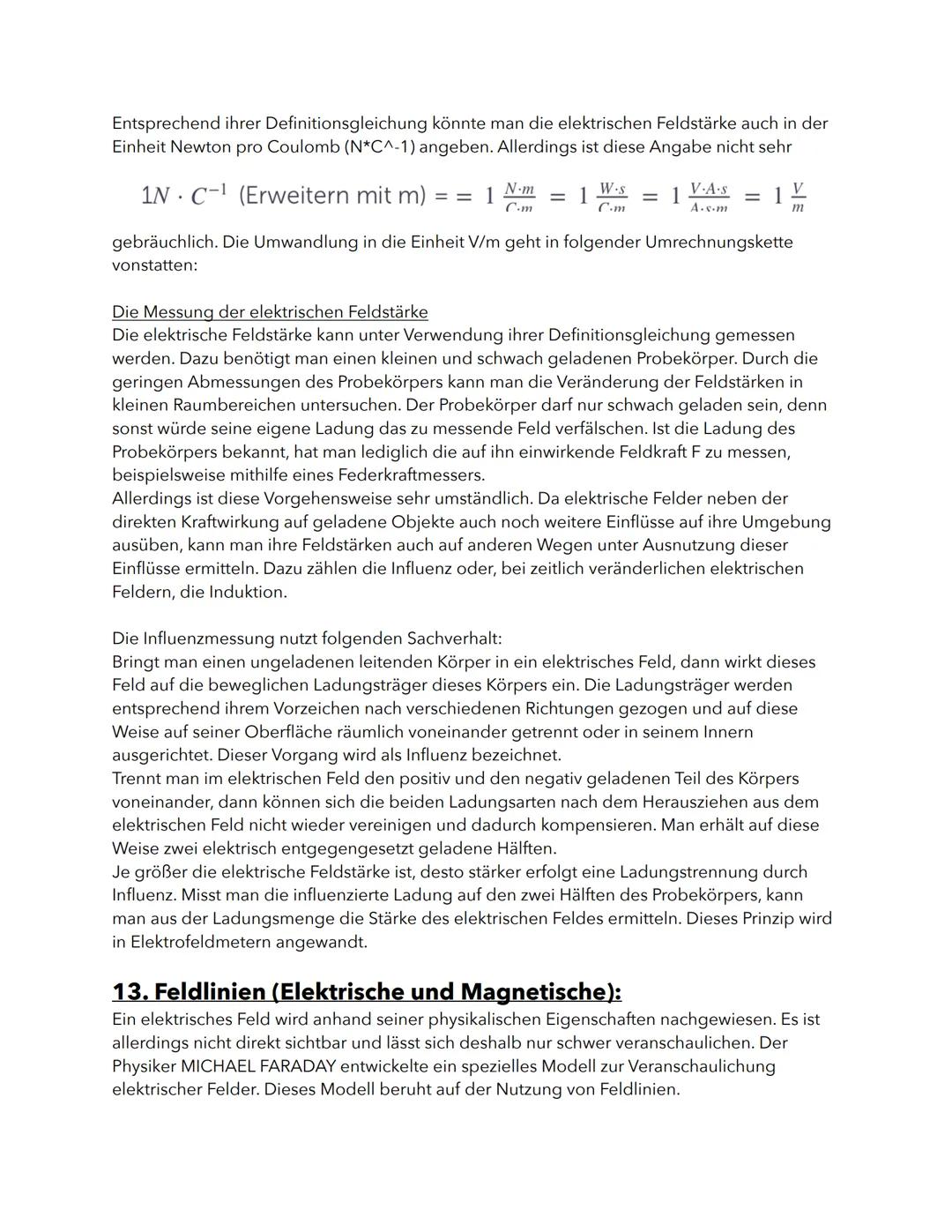 Physik Lernzettel Q1
Quelle: lernhelfer.de, leifiphysik.de
Übersicht:
0.5 wichtige Formeln
1. Geladene Körper
2. Ladung
3. Influenz
4. Polar