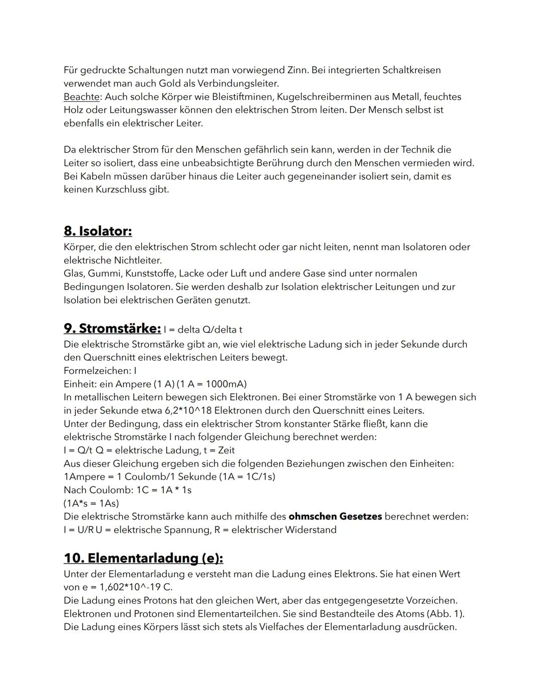 Physik Lernzettel Q1
Quelle: lernhelfer.de, leifiphysik.de
Übersicht:
0.5 wichtige Formeln
1. Geladene Körper
2. Ladung
3. Influenz
4. Polar