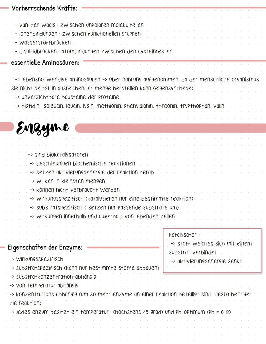 Proteine
-> Sind makromoleküle
-> aus kohlenstoff, wasserstoff, sauerstoff, Stickstoff, Schwefel
-> verleihen zellen struktur
-> katalysiere
