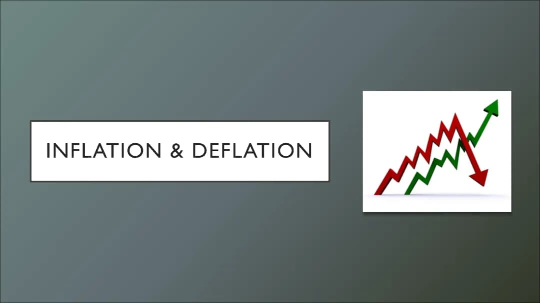 Inflation und Deflation einfach erklärt - Ursachen und Folgen 2023