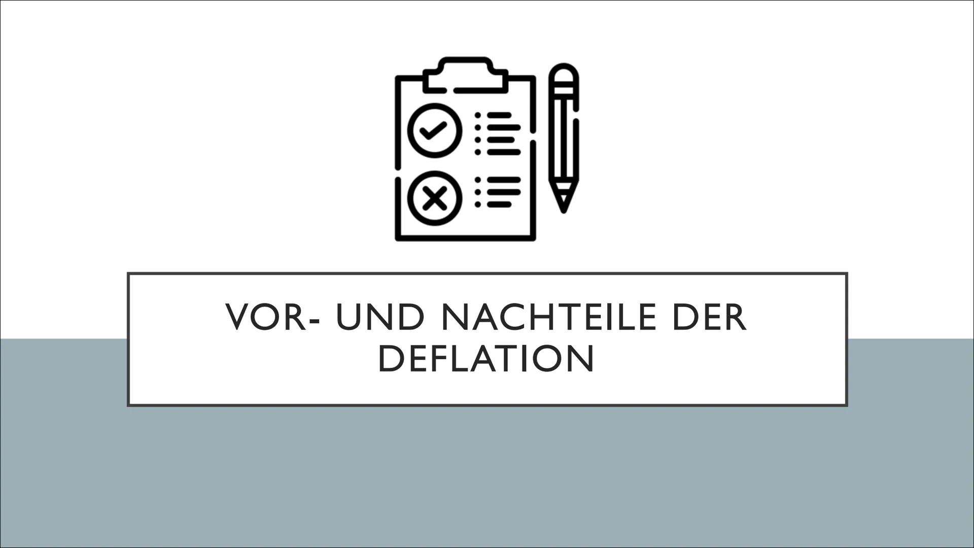 INFLATION & DEFLATION INHALT:
- Definition (Inflation & Deflation)
- Ursachen
- Vor- und Nachteile
- Messung
- Arten
崑 ●
●
●
●
●
INFLATION
S