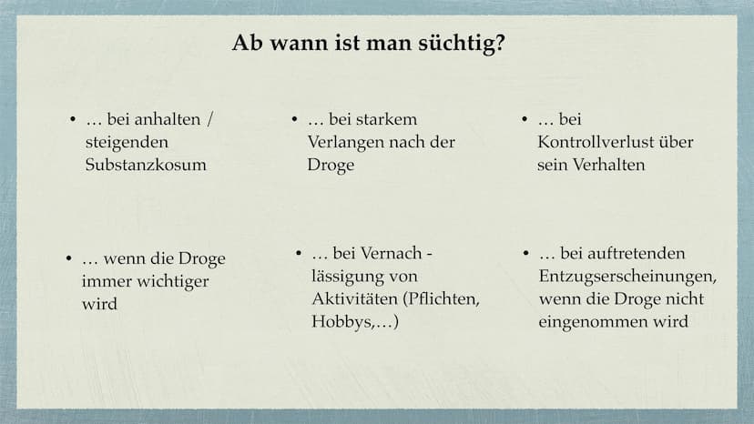 Cannabis Gliederung
Was sind Drogen?
• Cannabis - alles auf einem Blick
Unterteilung Cannabis in
●
Haschisch/Marihuana
●
Wirkung durch den S