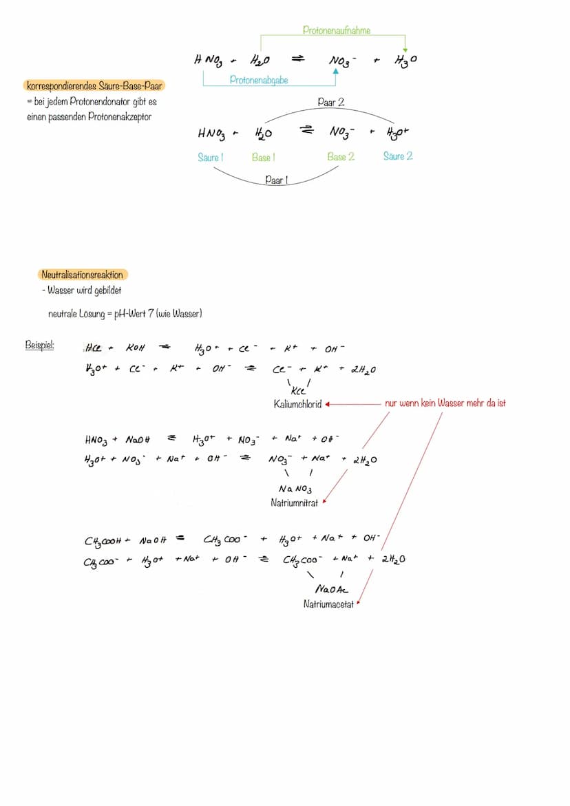 Säure-Base-
Chemie
von hier aus Übertrag z zu fast allen anderen Themen, also wichtig Säuren sind Protonendonatoren. Brönstedt
irrelevant (b
