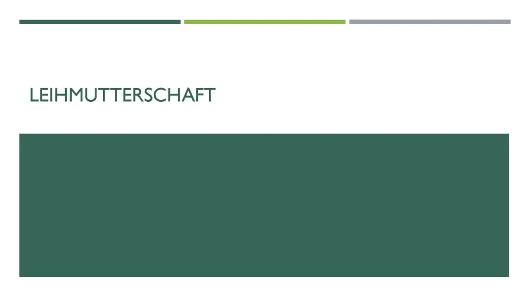 Leihmutterschaft in Deutschland: Ethik, Erfahrungen und Regeln