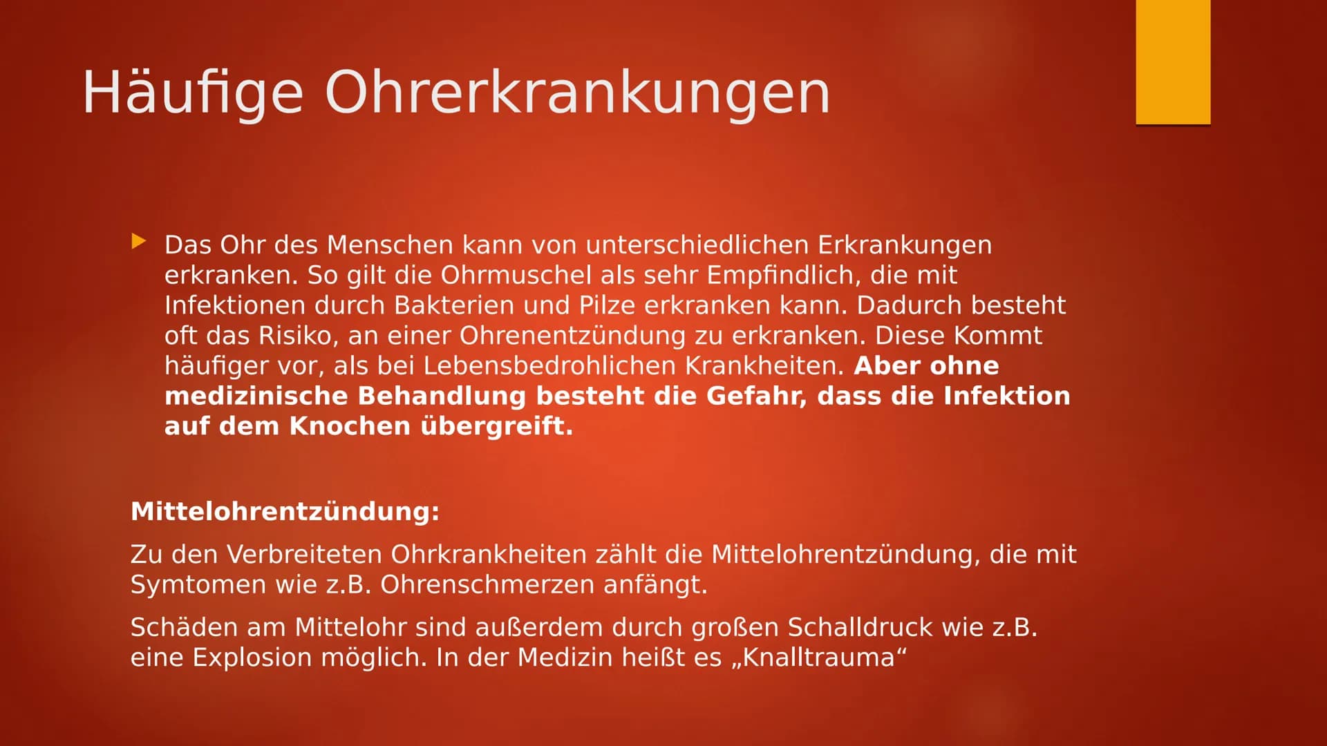 Das Ohr Inhaltsverzeichnis
Informationen zum Ohr
Das Ohr
Innen Ohr Informationen zum Ohr
Durch Luft wird Schall zum Ohr getragen und gelangt