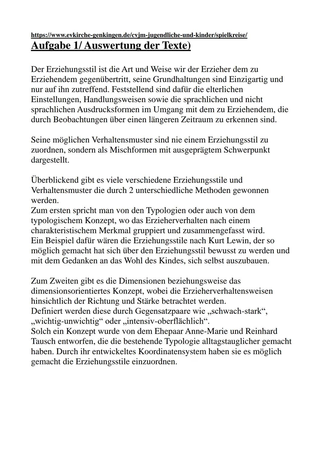 01.04.2020
Pädagogik
- Erziehungsstile -
Von: Luisa Groß
https://www.mamawissen.de/category/kleinkind/entwicklung-und-erziehung/ Inhaltsverz