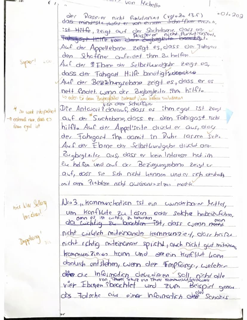 5
10
15
20
25
1. Klausur
Daniel Kehlmann (2003)
Ich und Kaminski: Romanbeginn
Ich wachte auf, als der Schaffner an die Abteiltür klopfte. Es