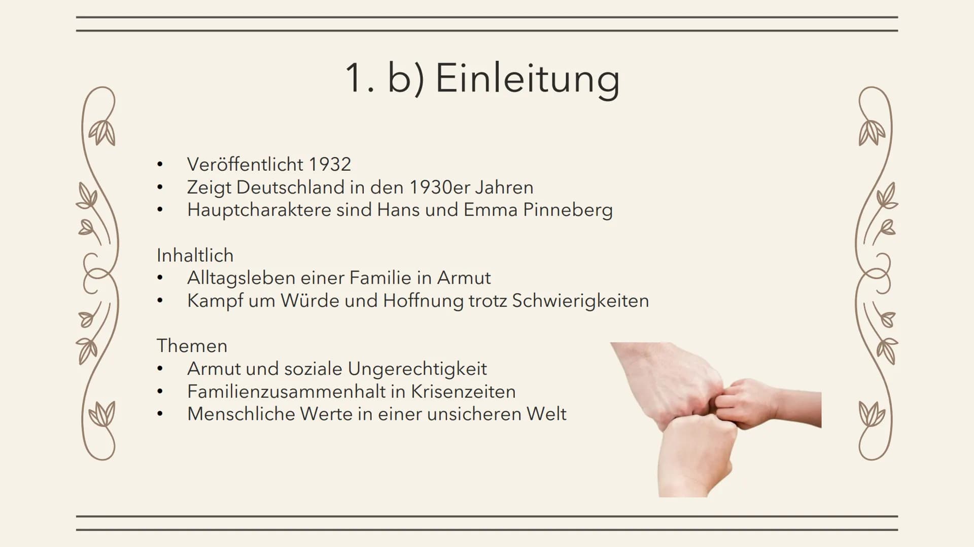 Analyse und Vergleich ,,Kleiner
Mann - was nun?" und „Das
kunstseidene Mädchen"
Von Steven A. Cornehls Gliederung
1.
Einleitung
a) Textaussc