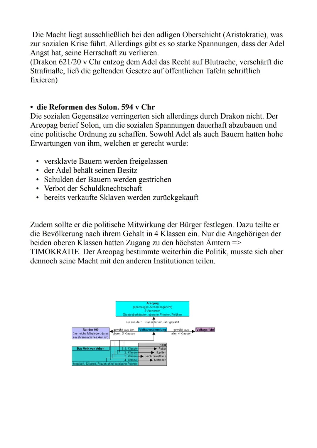 Zeitliche Einordnung:
•,,dunklen Jahrhunderte" grob von ca 1200-800 (1050-750) v Chr.
Archiaisches Zeitalter von 800-500 v Chr.
• Klassische