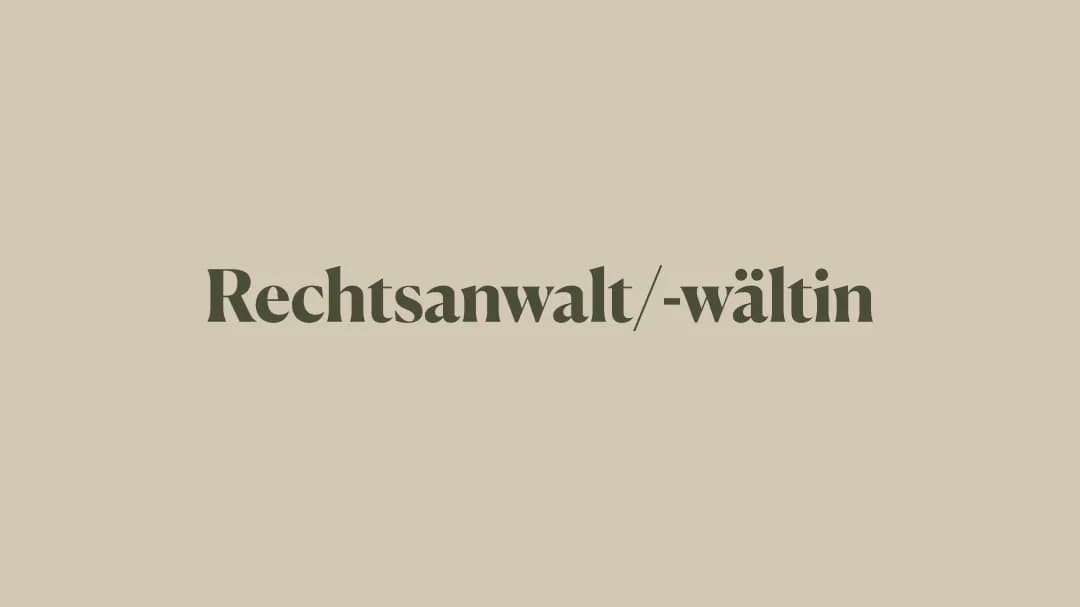 Beruf des Anwalts: Ein umfassender Überblick