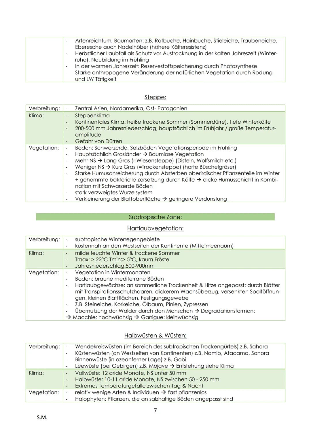 1. Klima...
Erdkunde LK - Abitur Zusammenfassung
Einführung.
1. Teilgebiete und Bedeutung der Geografie.
Physisch-geographische Grundlagen d