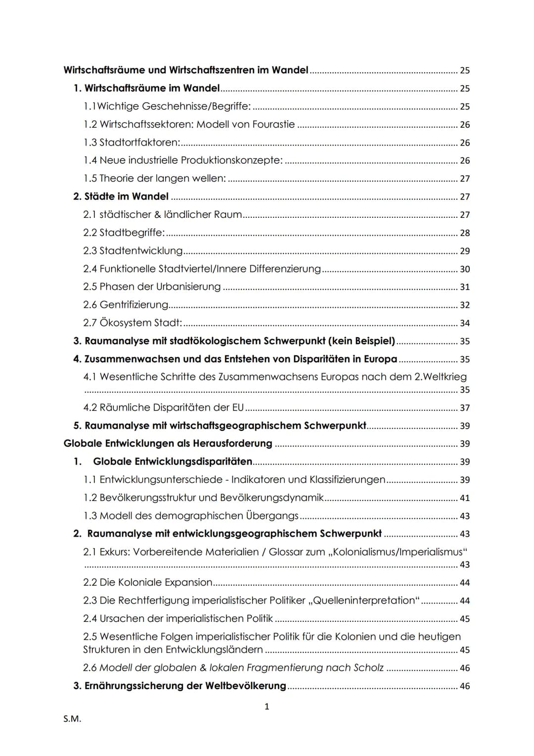 1. Klima...
Erdkunde LK - Abitur Zusammenfassung
Einführung.
1. Teilgebiete und Bedeutung der Geografie.
Physisch-geographische Grundlagen d