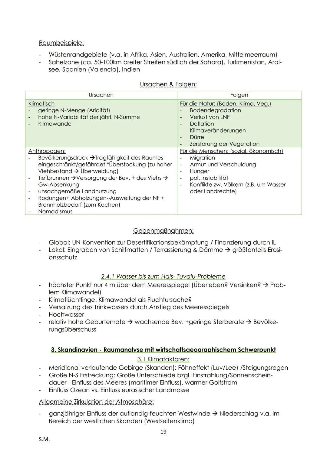 1. Klima...
Erdkunde LK - Abitur Zusammenfassung
Einführung.
1. Teilgebiete und Bedeutung der Geografie.
Physisch-geographische Grundlagen d