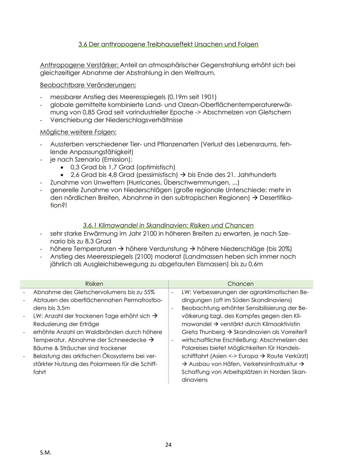 1. Klima...
Erdkunde LK - Abitur Zusammenfassung
Einführung.
1. Teilgebiete und Bedeutung der Geografie.
Physisch-geographische Grundlagen d