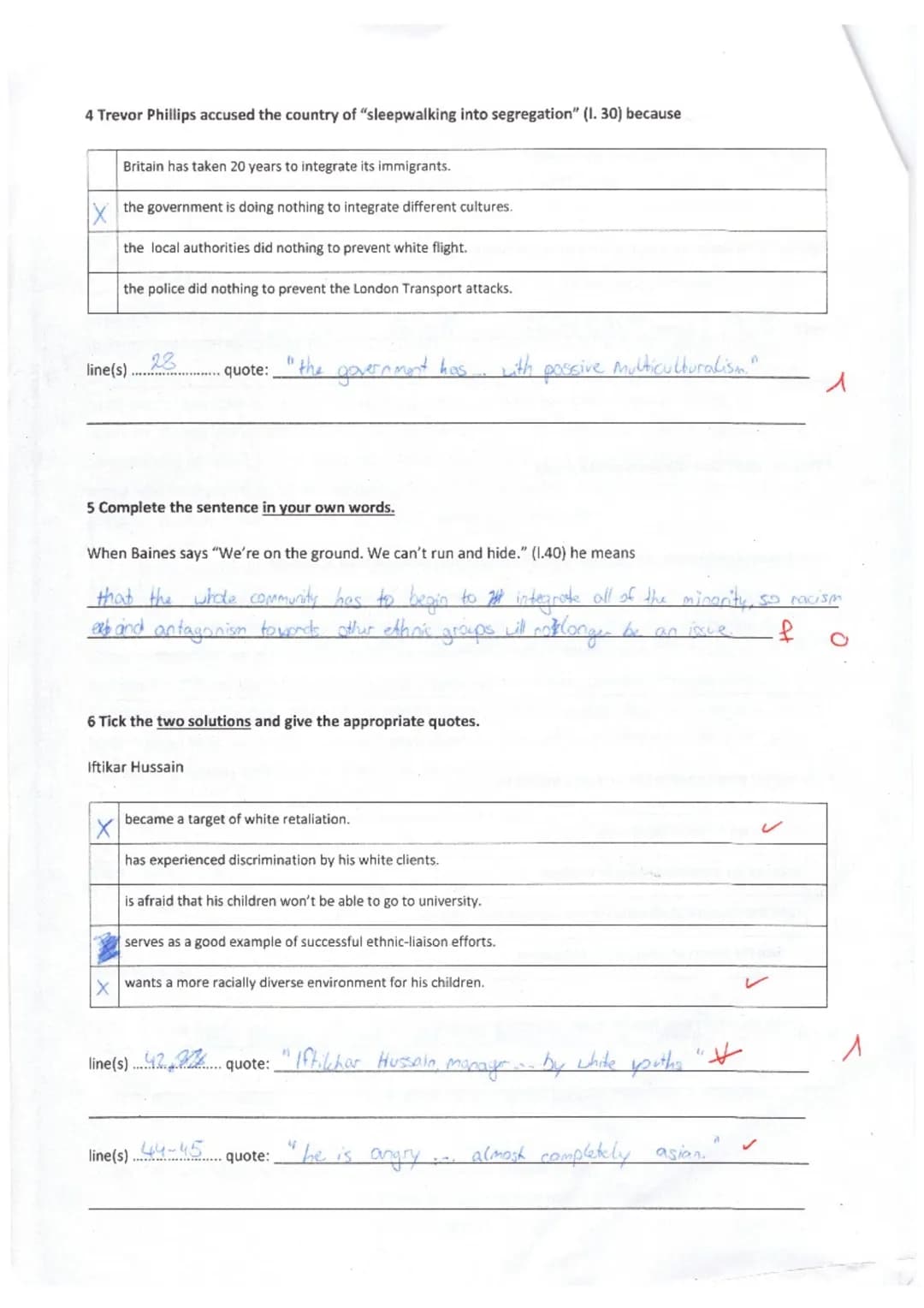 5
10
15
20
25
Part 1: Reading Comprehension
For multiple choice or right/wrong questions please note:
●
●
7/10
Tick the correct solution(s)
