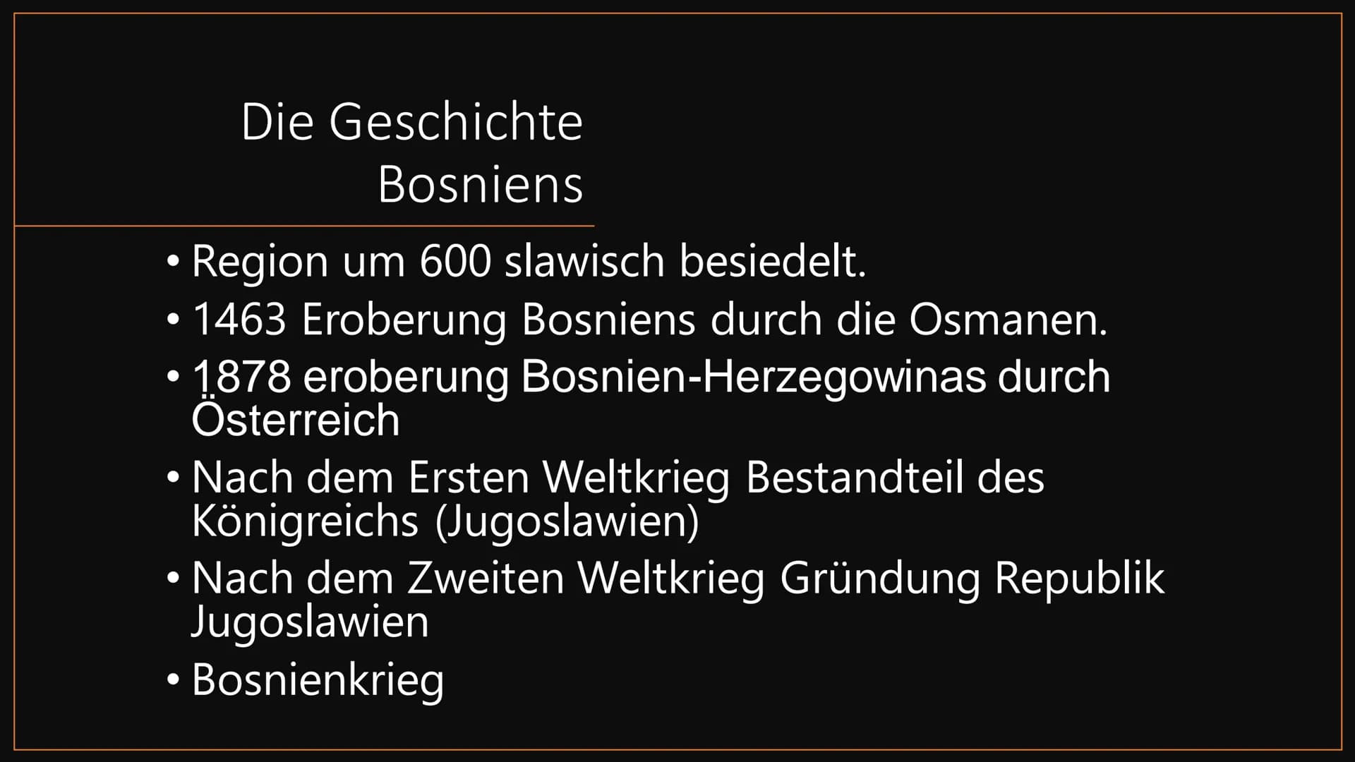 Bosnien und
Herzegowina
von ... Übersicht
Allgemeines
- Geschichte Bosniens
-
- Geographie
· Klima
- Vegetation
- Bosnienkrieg
Sehenswürdigk