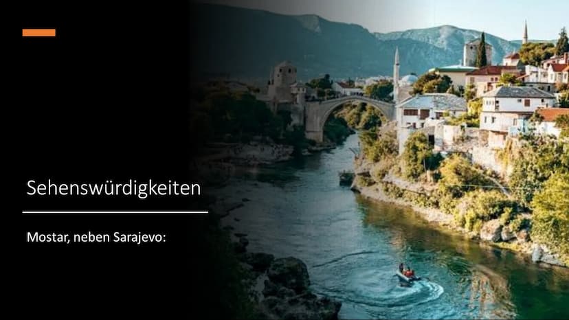 Bosnien und
Herzegowina
von ... Übersicht
Allgemeines
- Geschichte Bosniens
-
- Geographie
· Klima
- Vegetation
- Bosnienkrieg
Sehenswürdigk