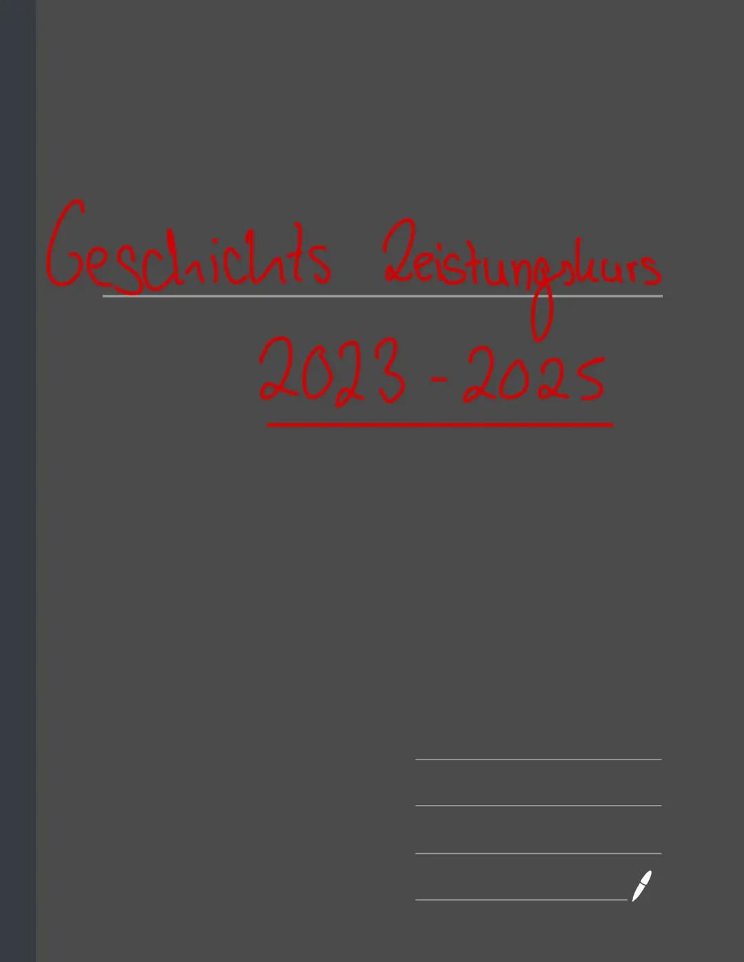 Q1 Leistungskurs 1. Klausur Lernzettel. GE