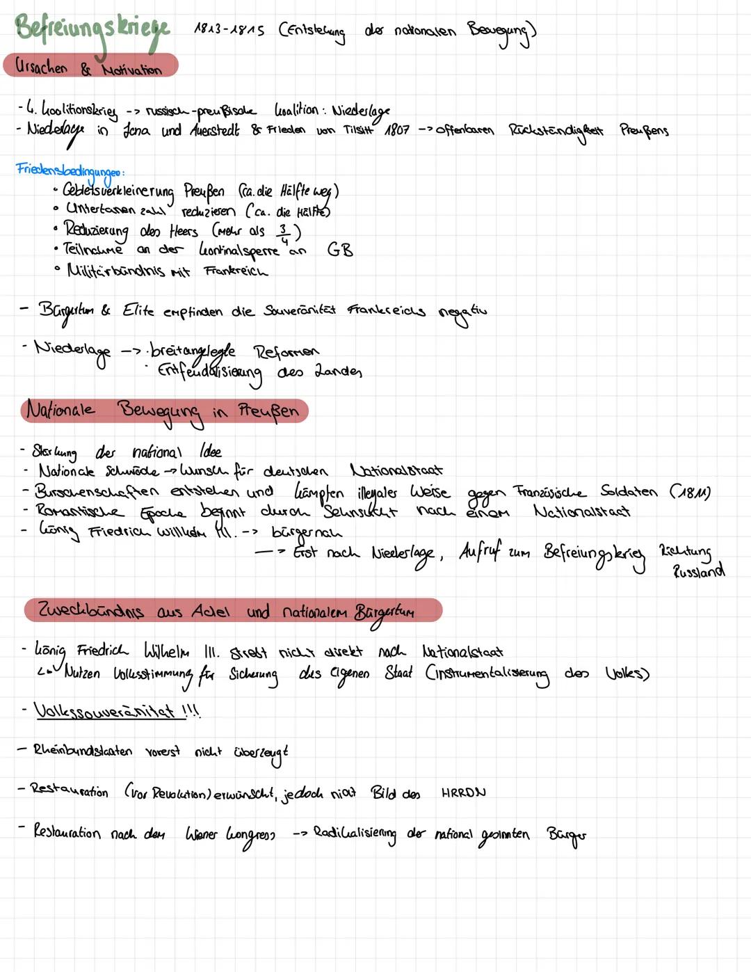 Geschichts Reistungskurs
2023-2025 Hegemonie
1 Befreiungskriege
vor marz
Wienes kongress
Metternich
Code civile
westfälischer Frieden
Hambac
