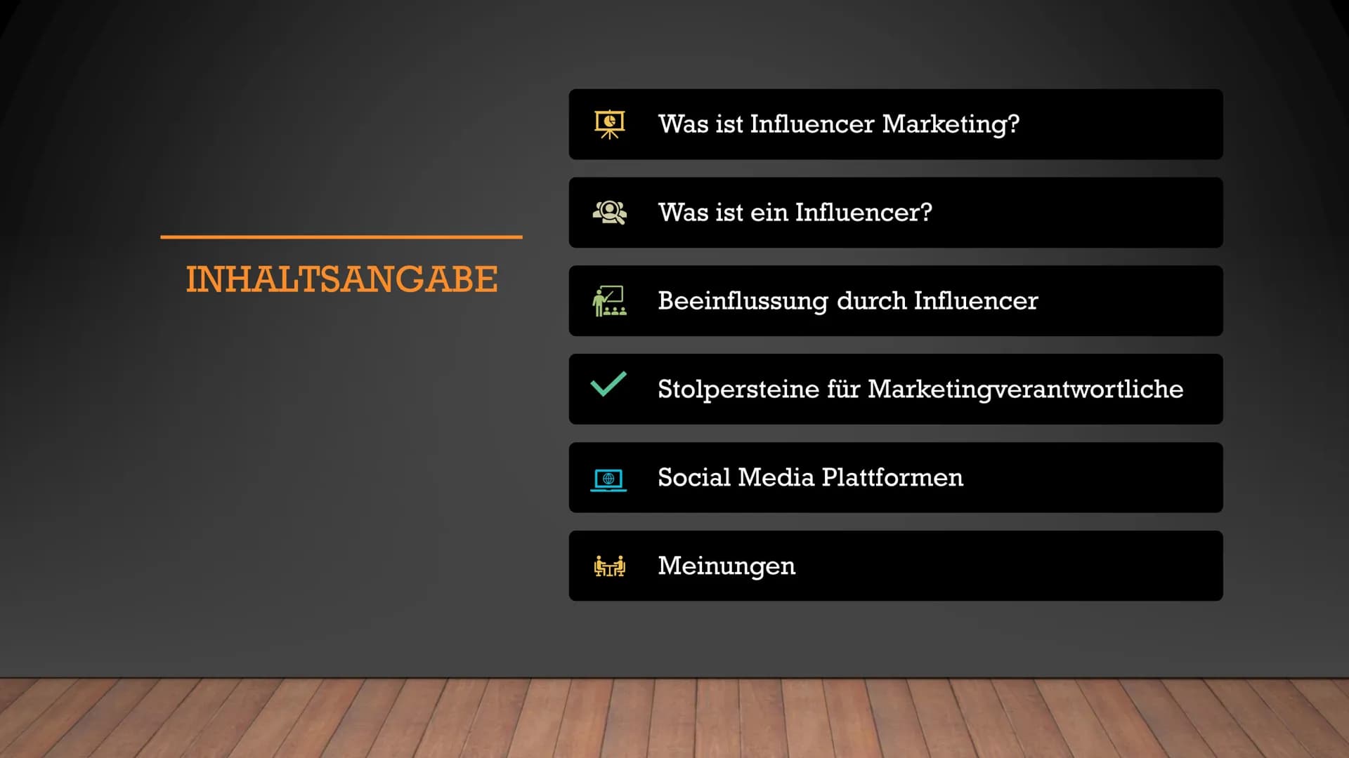 Fluch?
oder
Segen ?
INFLUENCER
MARKETING INHALTSANGABE
1888
ST
Was ist Influencer Marketing?
Was ist ein Influencer?
Beeinflussung durch Inf