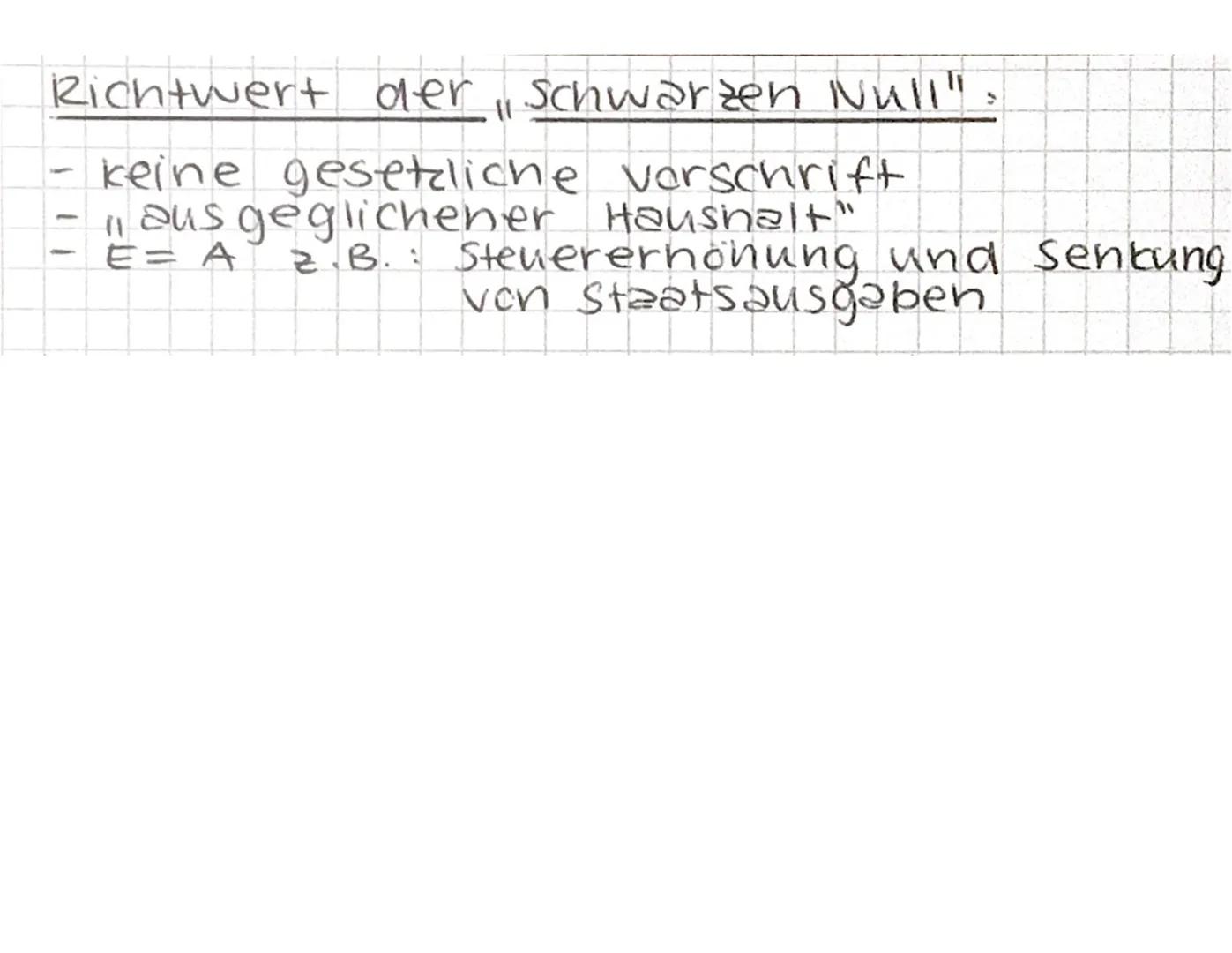 Staatsverschuldung:

- Alle von oder öffentlichen Hand auf-
genommenden kredite
- Schulden von Bund, Ländern, kommunen,
und sozial versicher