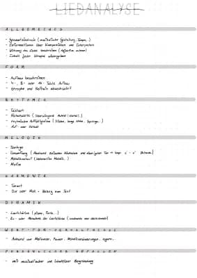 Know Liedanalyse Schema thumbnail