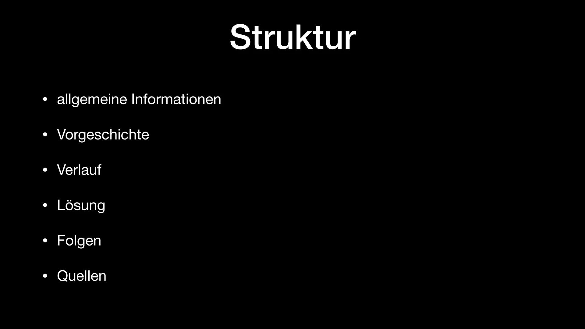 STOP BASES
STOP
NO WAR BLOCKADE
CUBA
EAST WEST
HANDS OFF
CUBA
Kubakrise NO WAR
over CUBA # Struktur

- allgemeine Informationen

- Vorgeschi