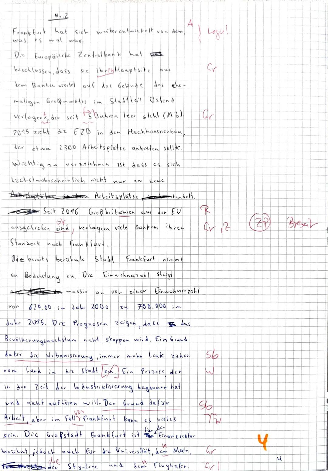EK GK Q2 ( !
Name:
1 1
Zweite Klausur
23.11.2023
Thema: Aktuelle Tendenzen der Stadtentwicklung
Wandel städtischer Teilräume in europäischen