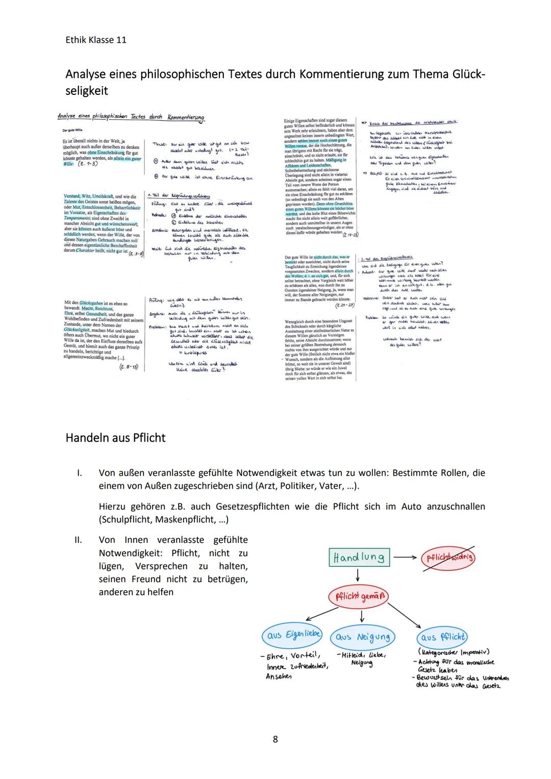 Ethik Klasse 11
ERSCHLIEBEN PHILOSOPHISCHER TEXTE
Was bedeutet Philosophie?
Aus dem griechischen → ,,Liebe zur Weisheit"
Philosophie als Tät