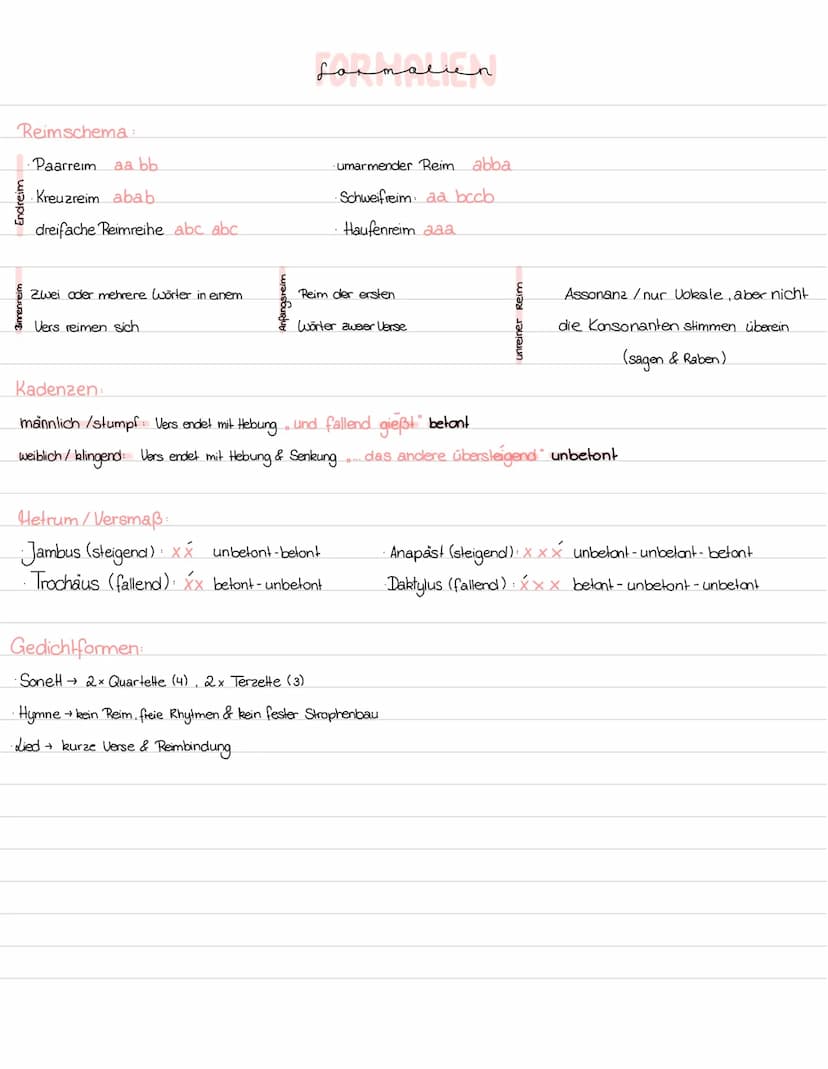 gedichevengleks
I Gedichtanalyse
Einleitung
Titel, Autor, Textsate, Erscheinungsjahr. Thema → Epochenzuordnung
Deutungshypothese:
vorläufige