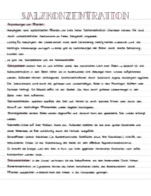 Know Salzkonzentration, Ökologie thumbnail