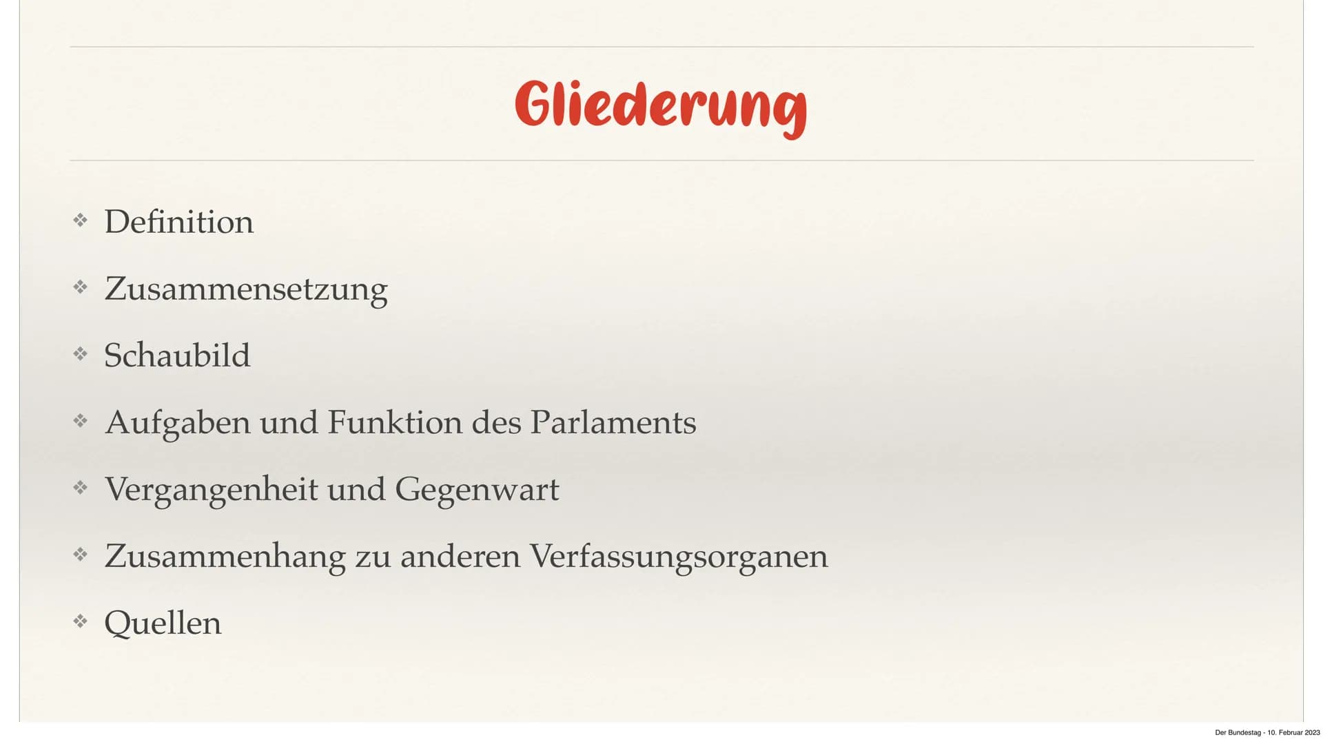 Was ist die Zusammensetzung und die Aufgaben des Deutschen Bundestages 2023?