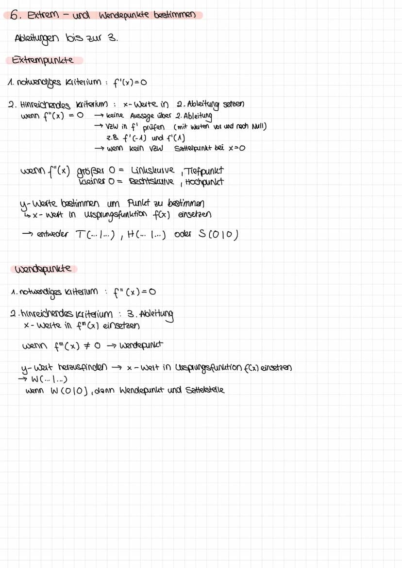 MATHE LERNZETTEL
1. Begriff Differenzquotient und Ableitung, was sle grafisch und in Anwendungsaufgaben bedeuten
Differenzquotient: f(x)-f(a