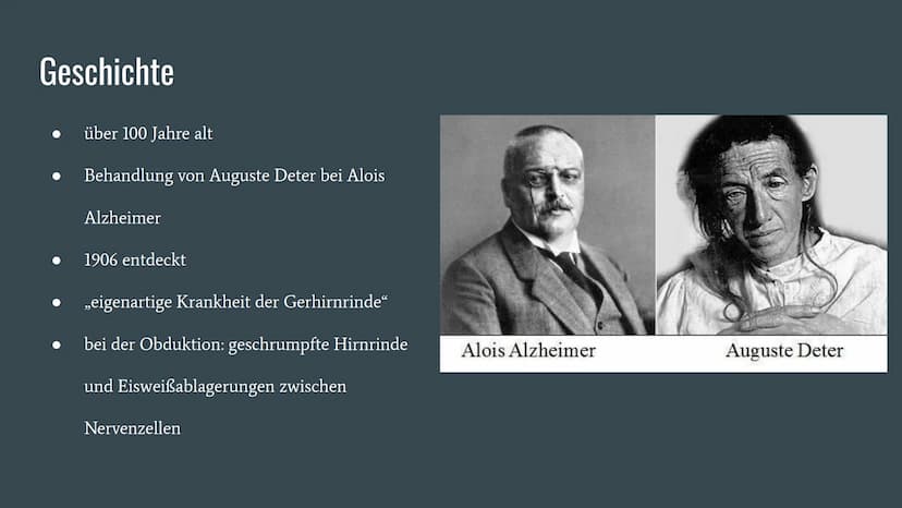 Alzheimer
Präsentation von Dennisa Dobrila
Grundkurs Biologie Gliederung
1. Alzheimer Forschung Initiative e.V.
2. Was ist Alzheimer?
3.
Ges