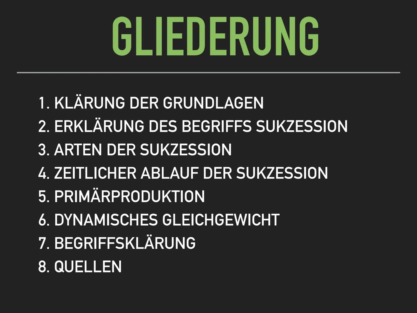 Alles über Sukzession: Definition, Phasen und Beispiele in der Ökologie