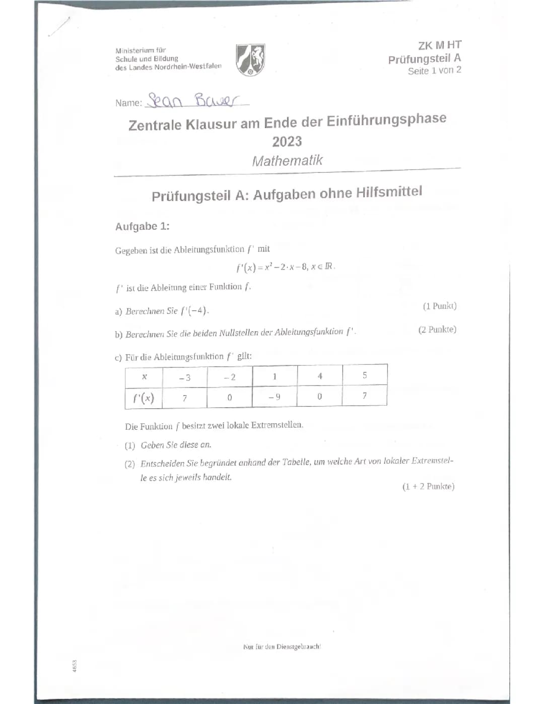 ZK Mathe EF 